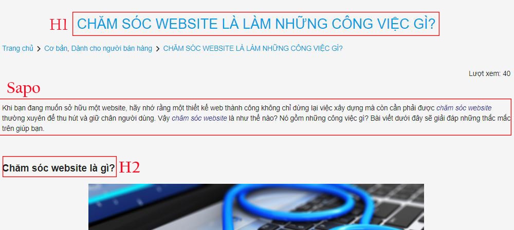  bài viết chuẩn SEO lên Top nhanh chóng