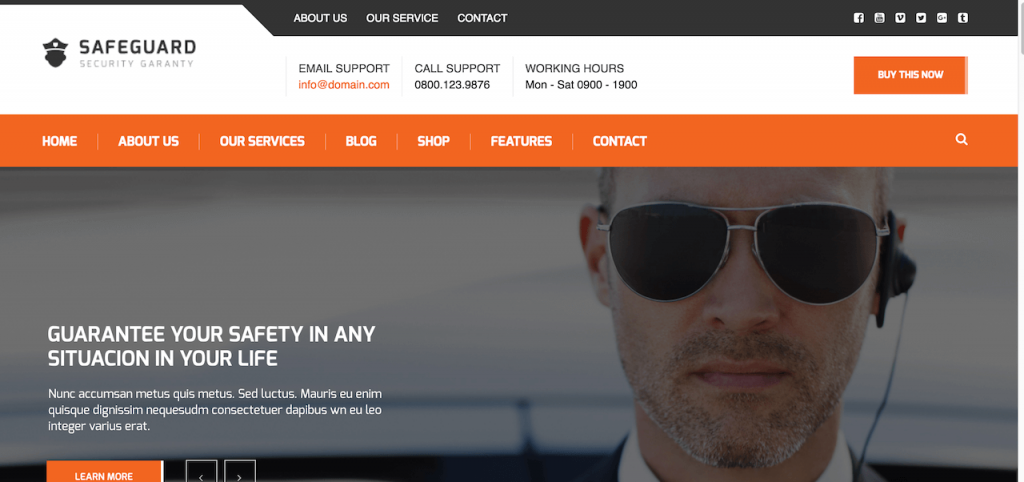 website công ty an ninh 1