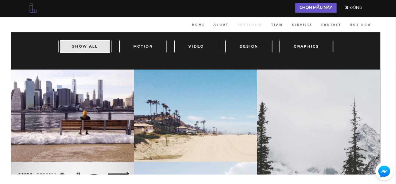 mẫu thiết kế website studio - Viện áo cưới (2)