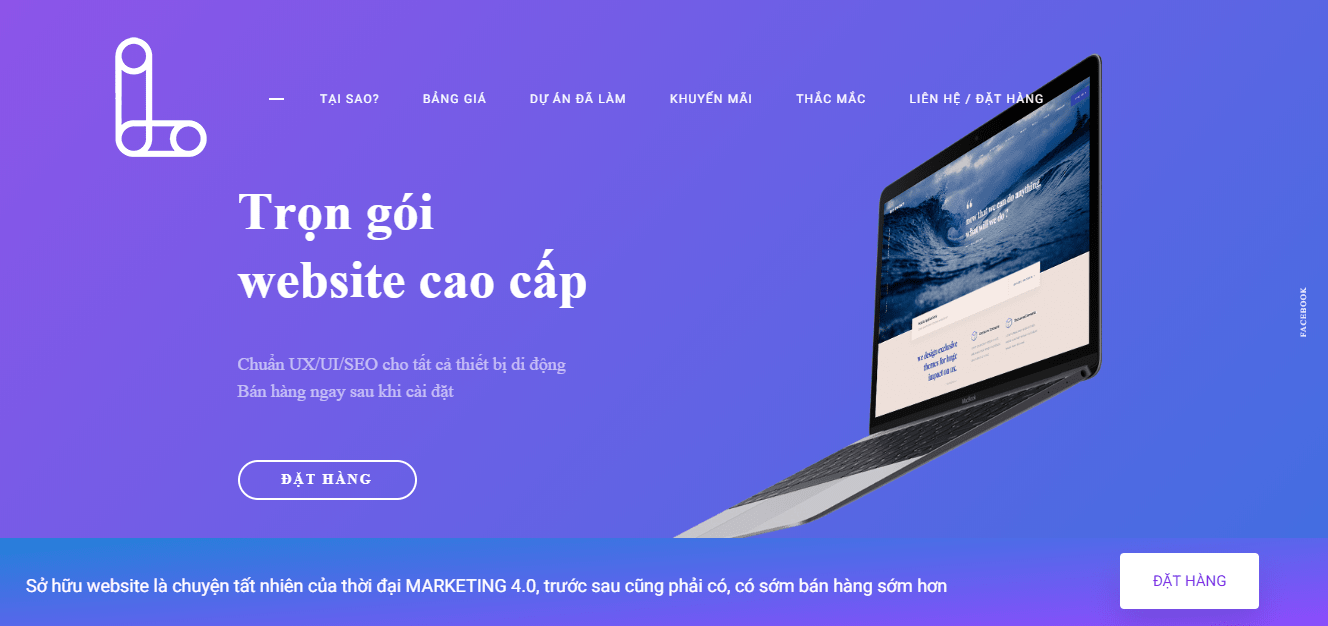 thiết kế website chất lượng Letweb