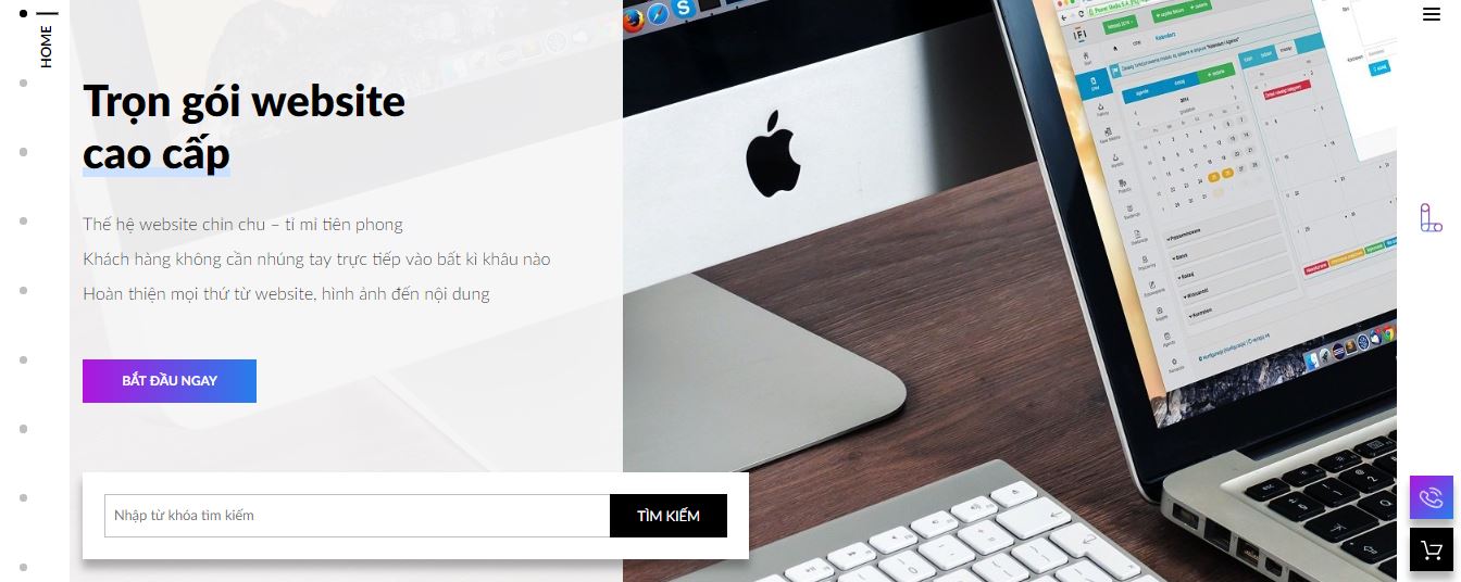 thiết kế website thời trang cao cấp Letweb