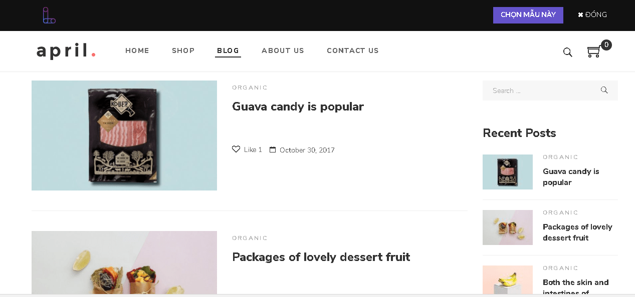 Mẫu website đẹp