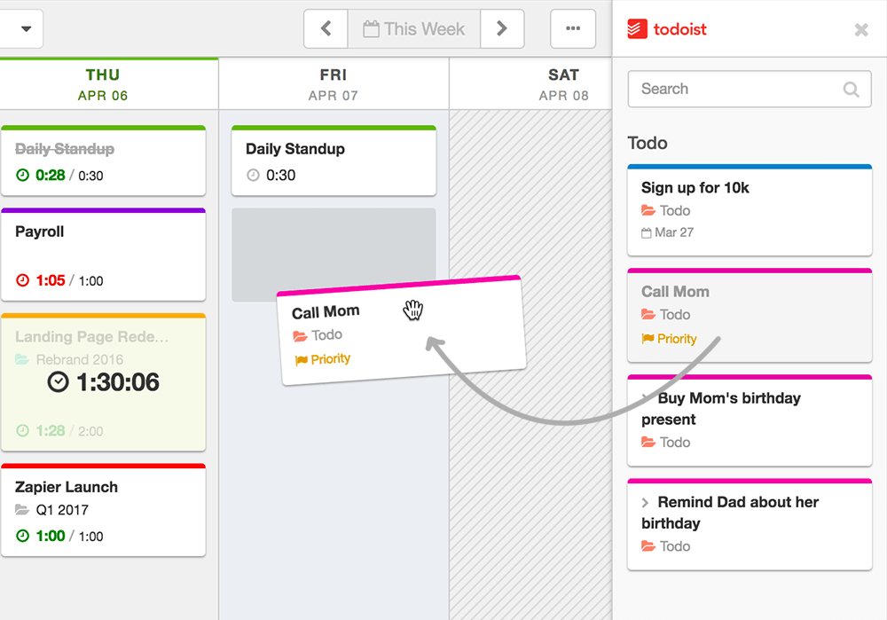 ứng dụng quản lý công việc - todoist