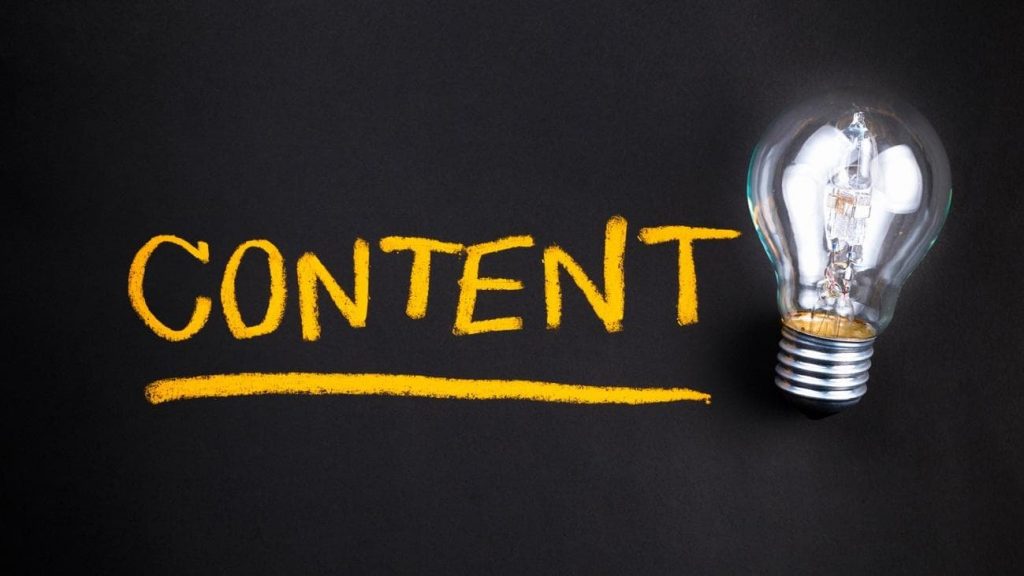 Content is king