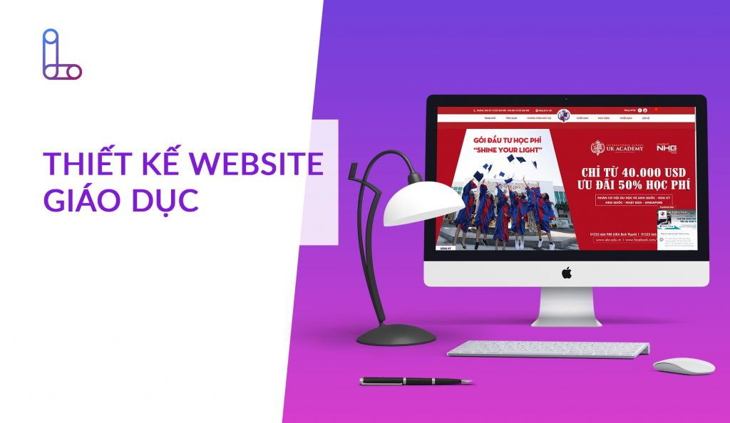 Thiết kế website giáo dục
