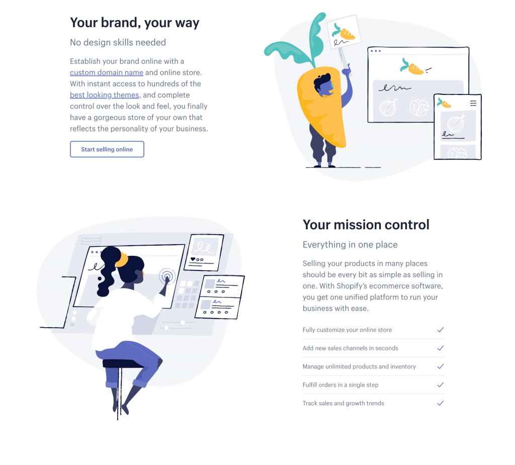 xu hướng thiết kế giao diện website