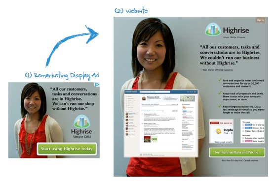 ví dụ landing page