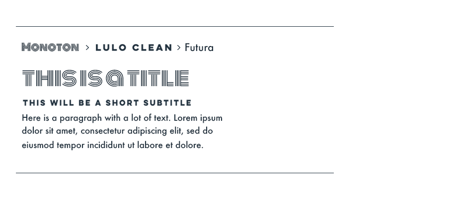 Monoton, Lulo Clean & Futura