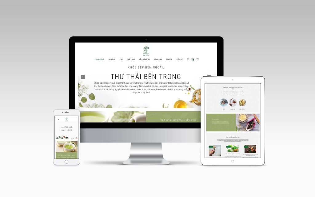 website cao cấp do Letweb thiết kế