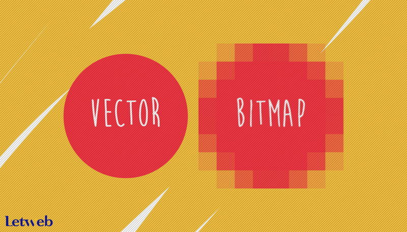 Bitmap và Vector là hai dạng ảnh cần cân nhắc khi thiết kế icon trên web
