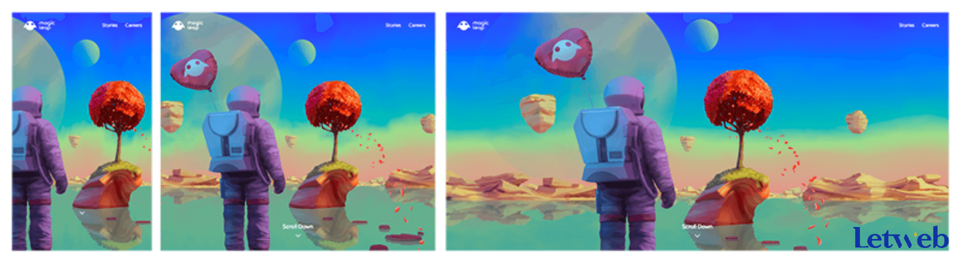 Magic Leap thiết kế website ưu tiên trải nghiệm người dùng khi sử dụng các thiết bị di động
