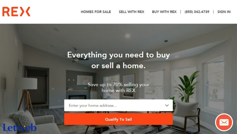 Rex Homes là một website bất động sản cao cấp mà doanh nghiệp có thể tham khảo